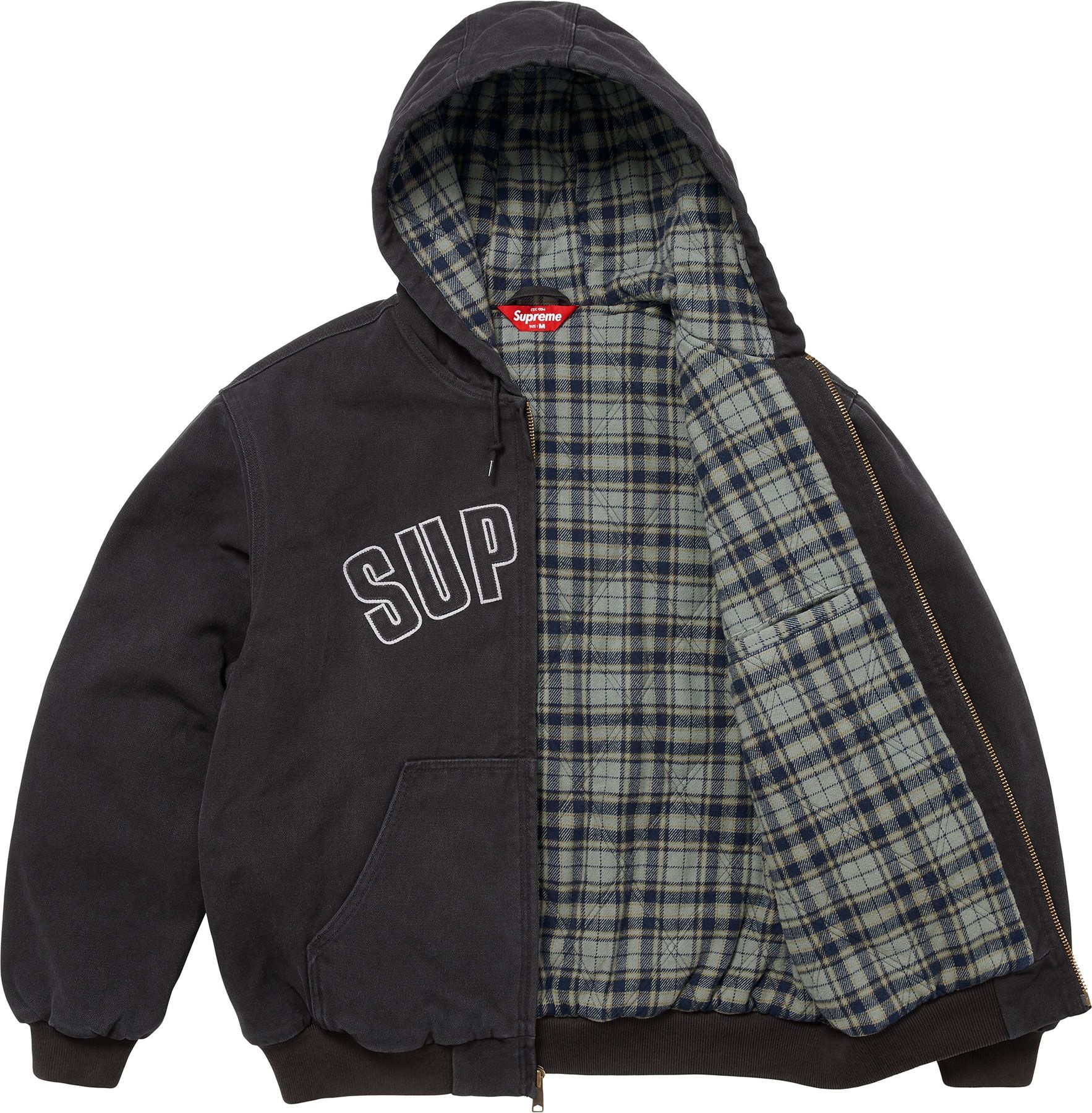Reflective Arc Hooded Work Jacket view 25